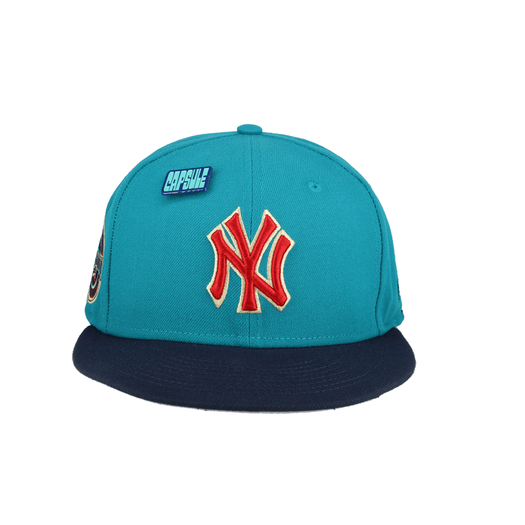 New York Yankees Real Teal Collection 2009 Inaugural Season 59Fifty