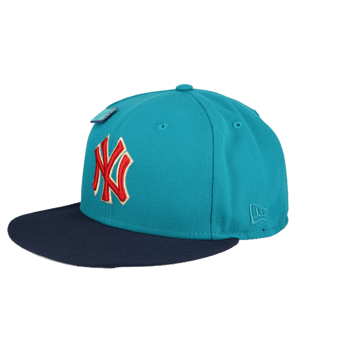 New York Yankees Real Teal Collection 2009 Inaugural Season 59Fifty