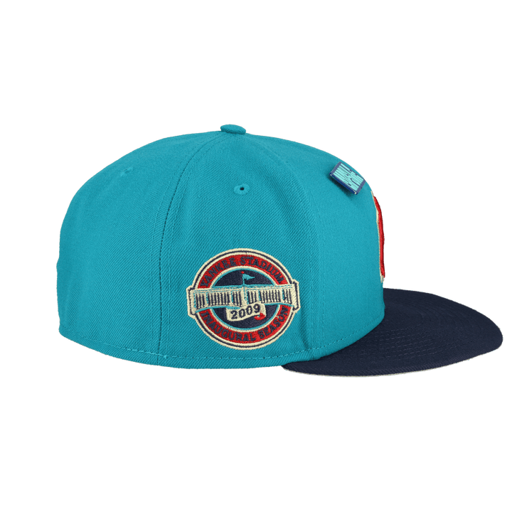 New York Yankees Real Teal Collection 2009 Inaugural Season 59Fifty