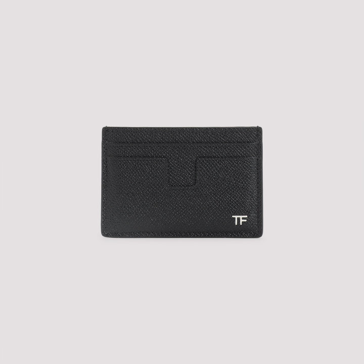 TOM FORD Mini 100% Leather Card Holder