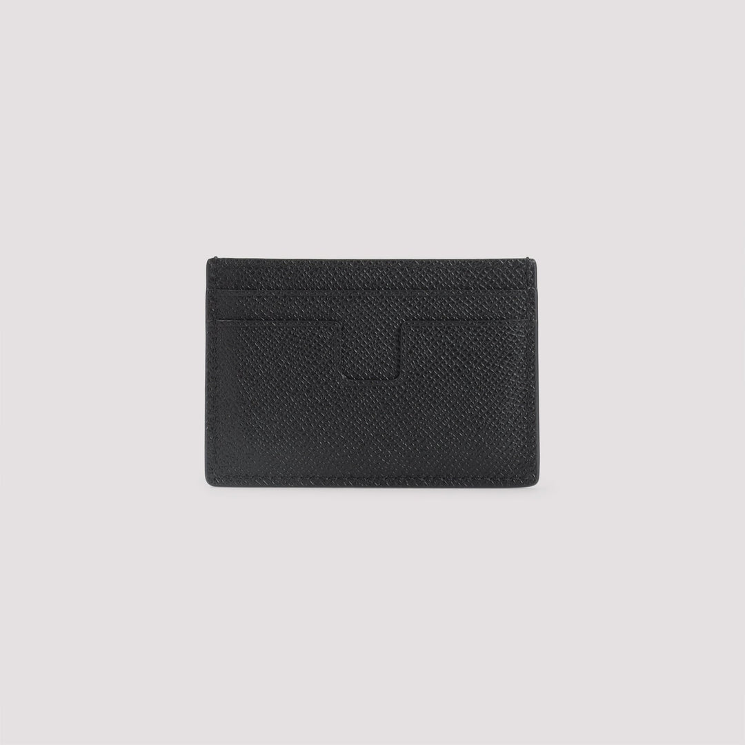 TOM FORD Mini 100% Leather Card Holder