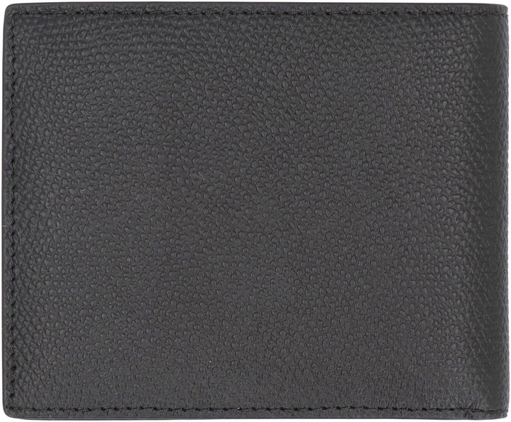 VALENTINO GARAVANI Mini Vlogo Signature Leather Wallet