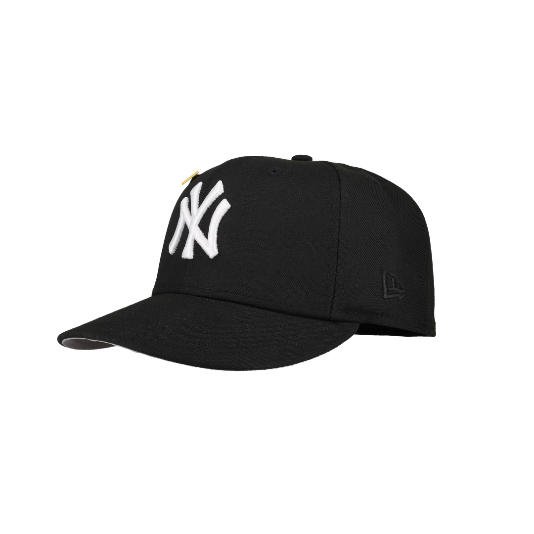New York Yankees 75th Anniversary Black Metallic 59Fifty Fitted Hat