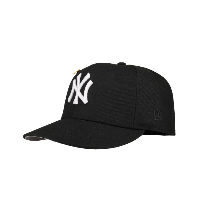 New York Yankees 75th Anniversary Black Metallic 59Fifty Fitted Hat