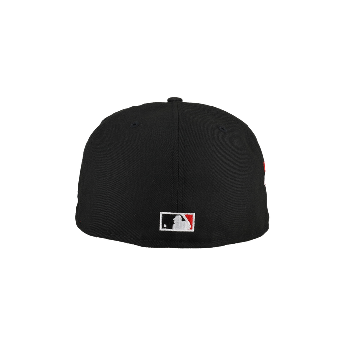 New York Yankees 75th Anniversary Black Metallic 59Fifty Fitted Hat
