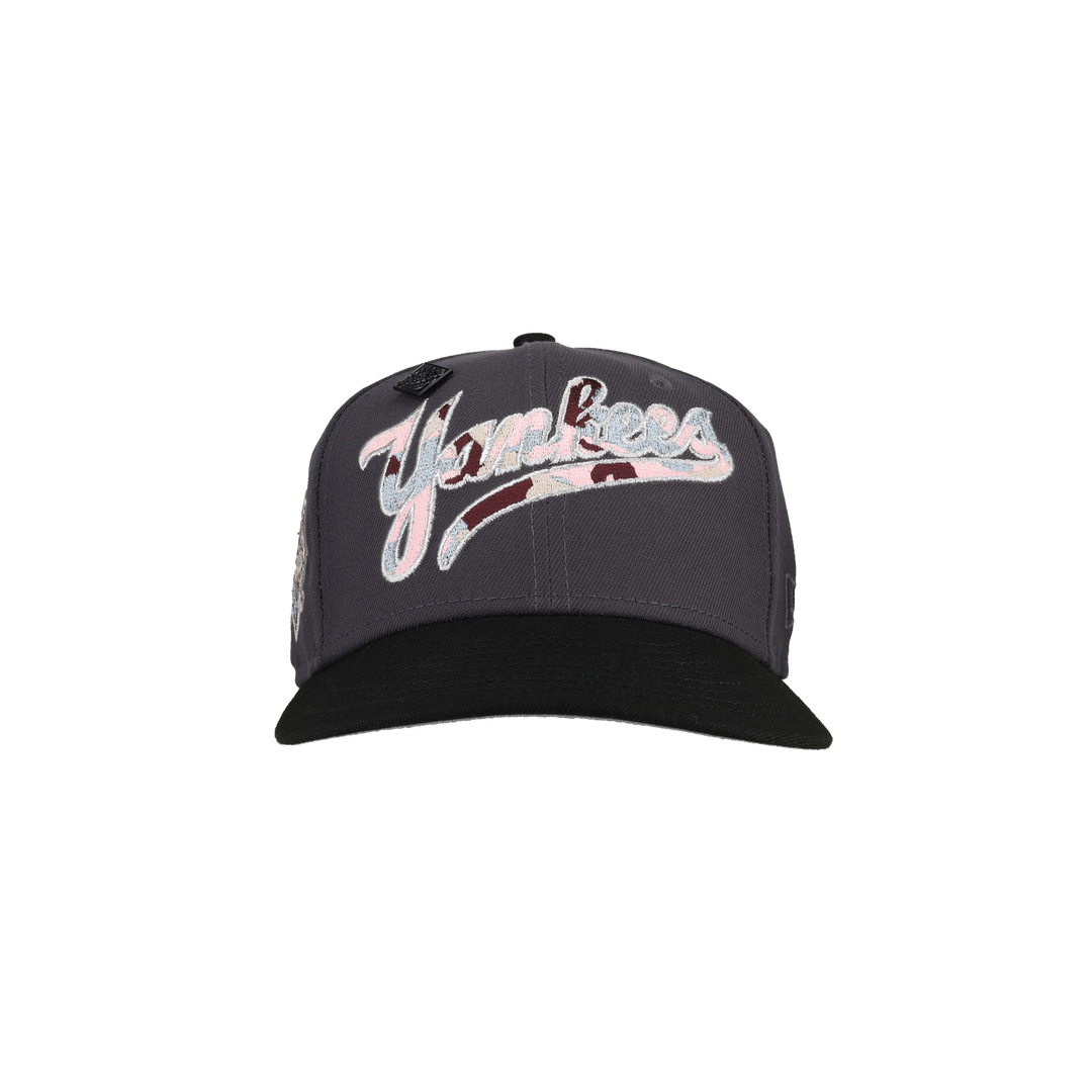 New York Yankees 1941 World Series Graphite Metallic Camo 59Fifty Fitted Hat