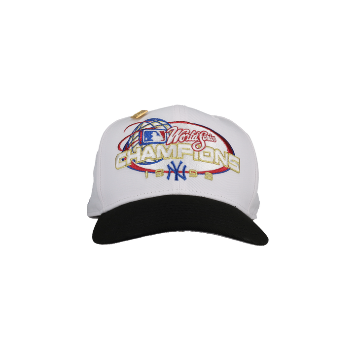 New York Yankees 1998 WS White Dome Metallic 59Fifty Fitted Hat
