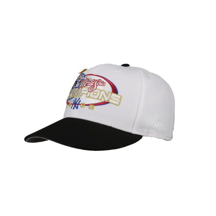 New York Yankees 1998 WS White Dome Metallic 59Fifty Fitted Hat
