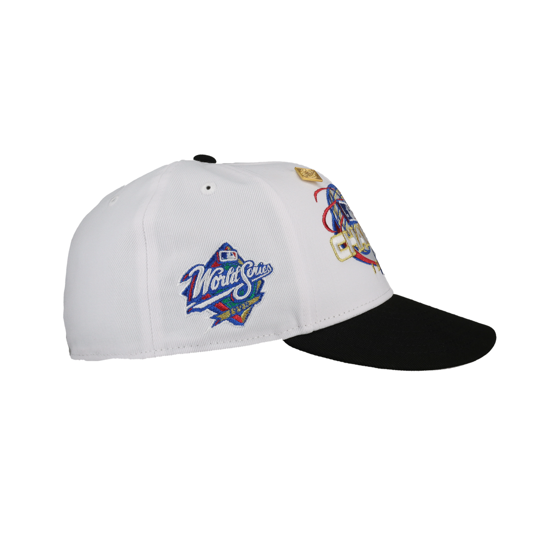 New York Yankees 1998 WS White Dome Metallic 59Fifty Fitted Hat