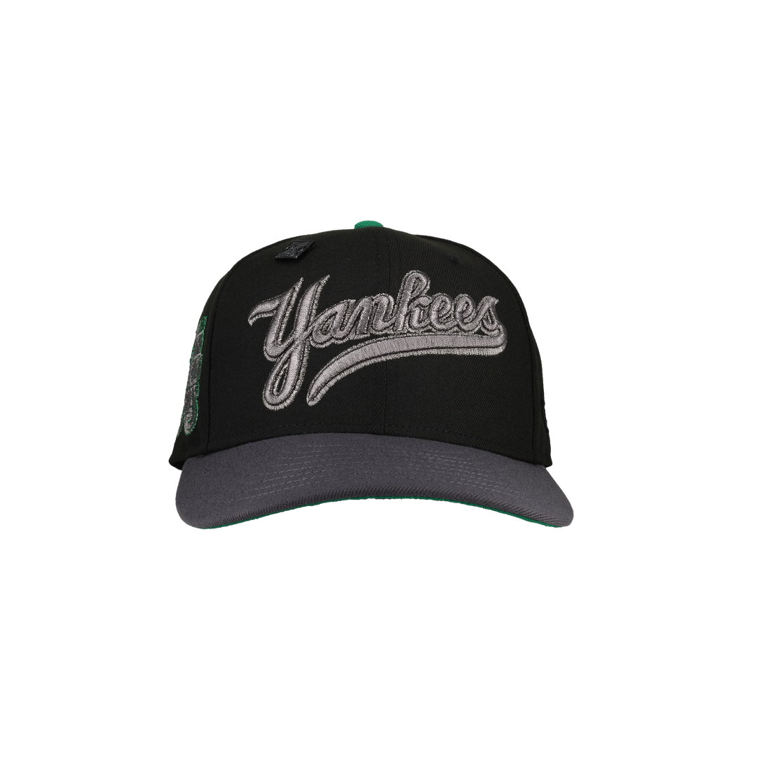 New York Yankees 75th WS Black/Graphite Metallic 59Fifty Fitted Hat