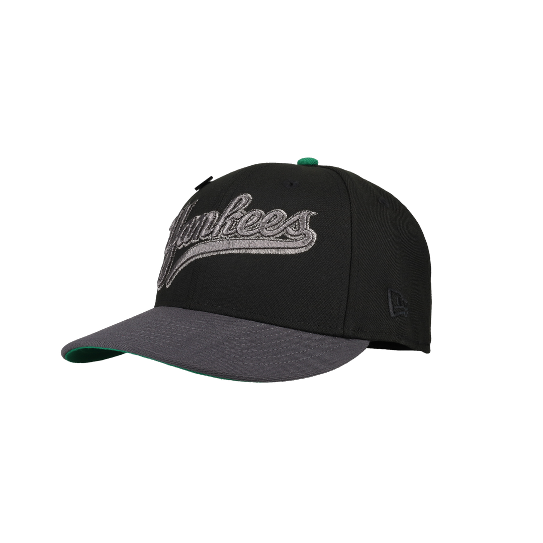 New York Yankees 75th WS Black/Graphite Metallic 59Fifty Fitted Hat