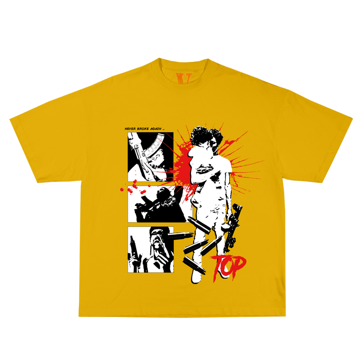 YoungBoy NBA x Vlone House Arrest Tee Yellow