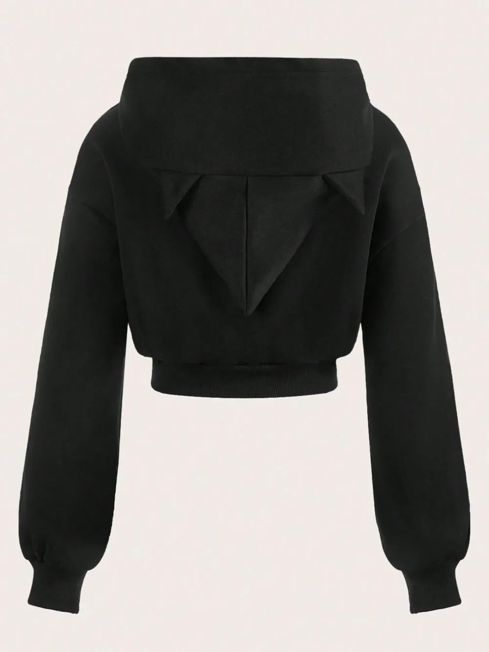 Zip-Up Cropped Hoodie | Brooklyn - BYMANYC ® New York