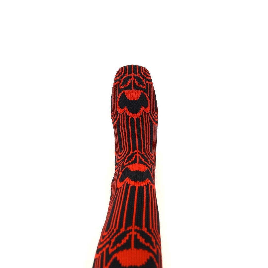 Prada Jaquard Embroidered Boots Women