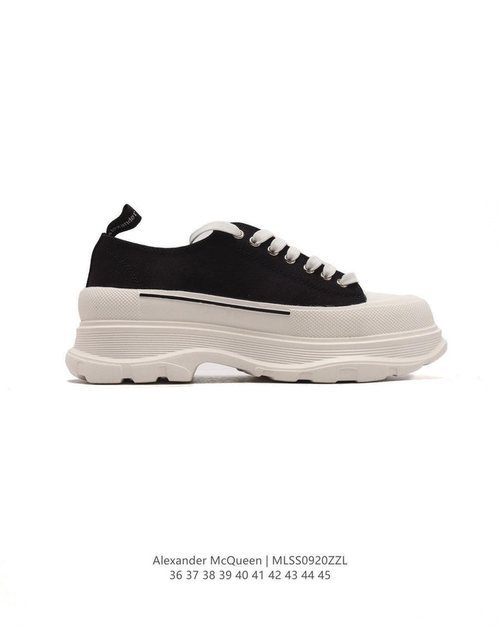 Alexander McQueen Women Tread Slick lace-up Sneakers &