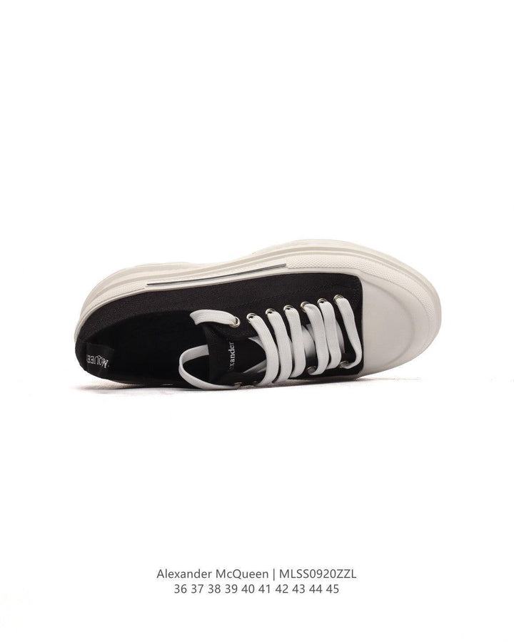 Alexander McQueen Women Tread Slick lace-up Sneakers &
