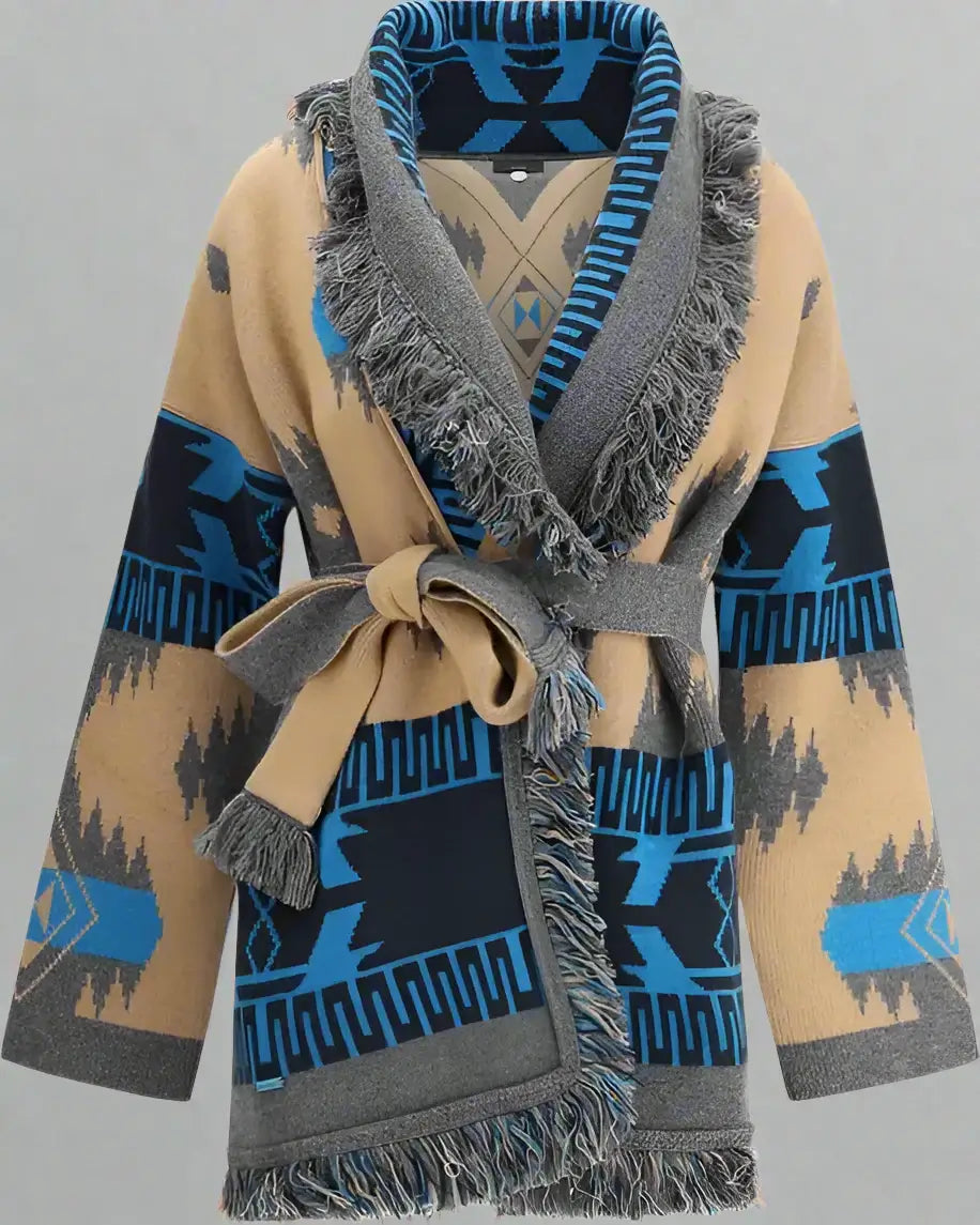 ALANUI women's multi colored Icon Jacquard Cardigan