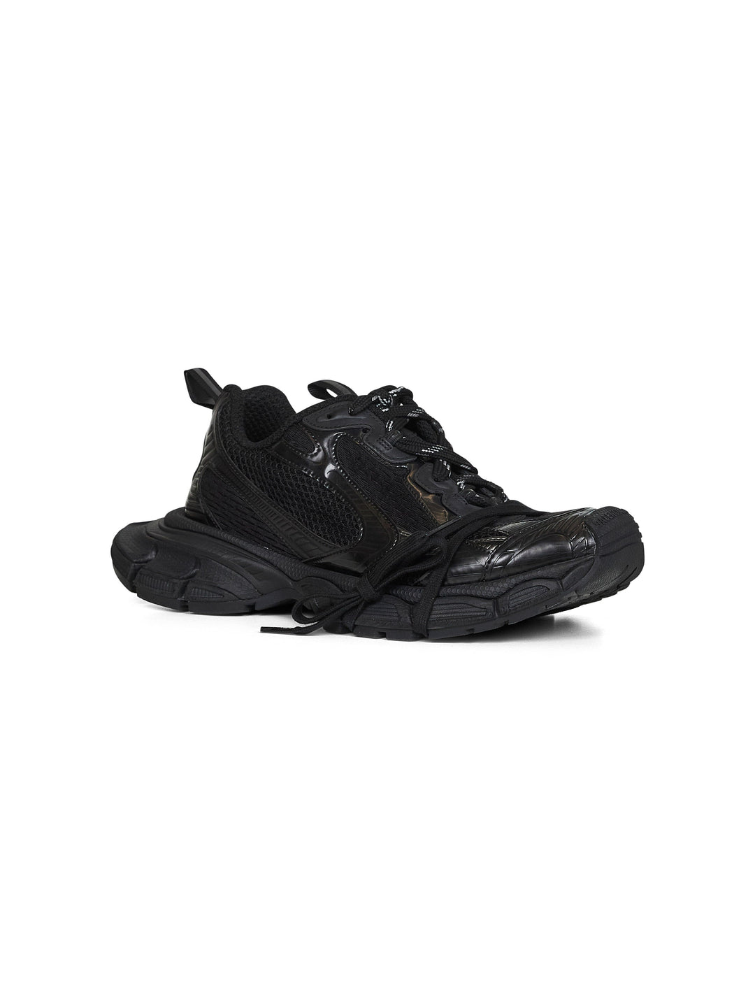 Balenciaga Men Black Mesh And Polyurethane 3Xl Sneakers