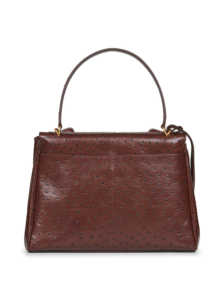 Balenciaga Women Brown Rodeo Medium Handbag