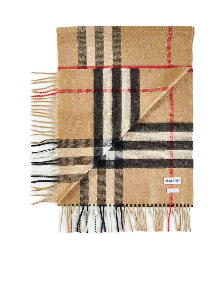 Burberry Men Burberry Cashmere Check Scarf