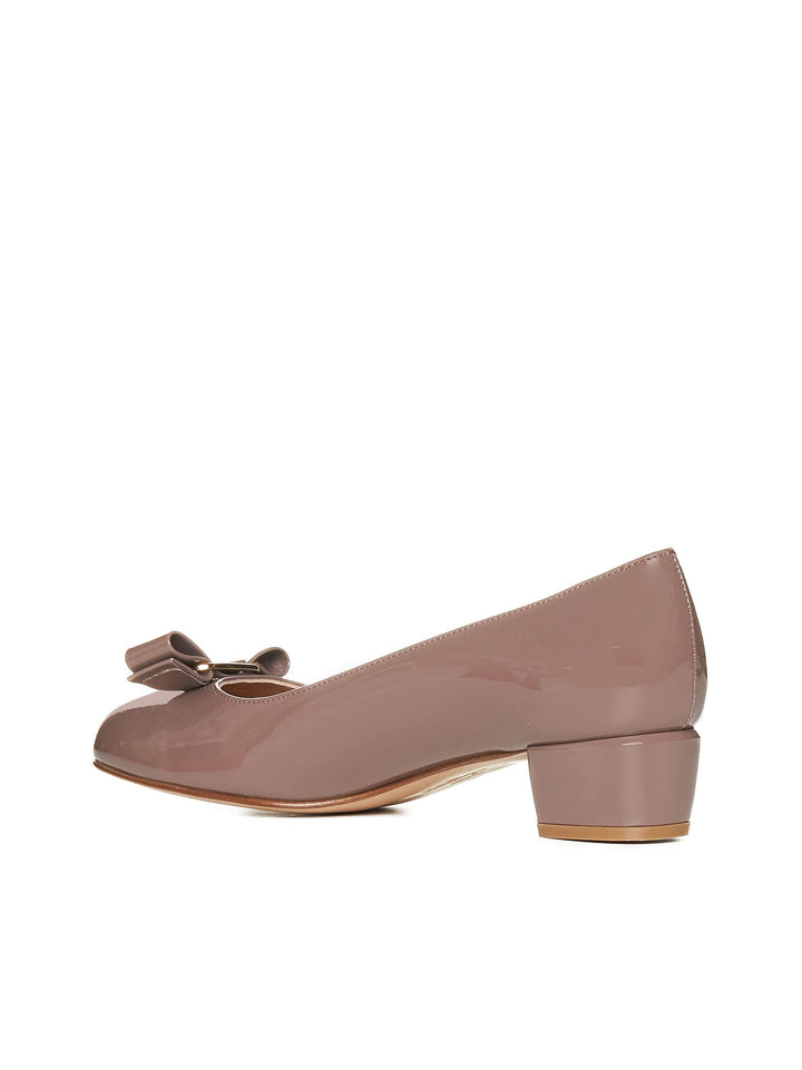 Ferragamo Women Vara Patent Leather Pumps By Ferragamo
