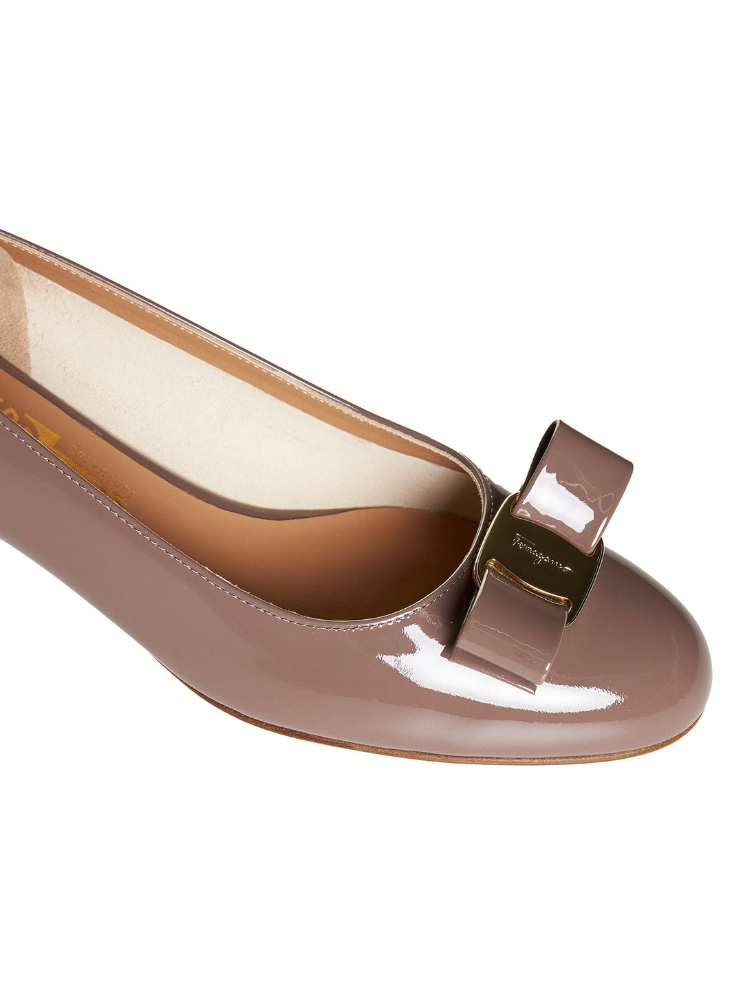 Ferragamo Women Vara Patent Leather Pumps By Ferragamo