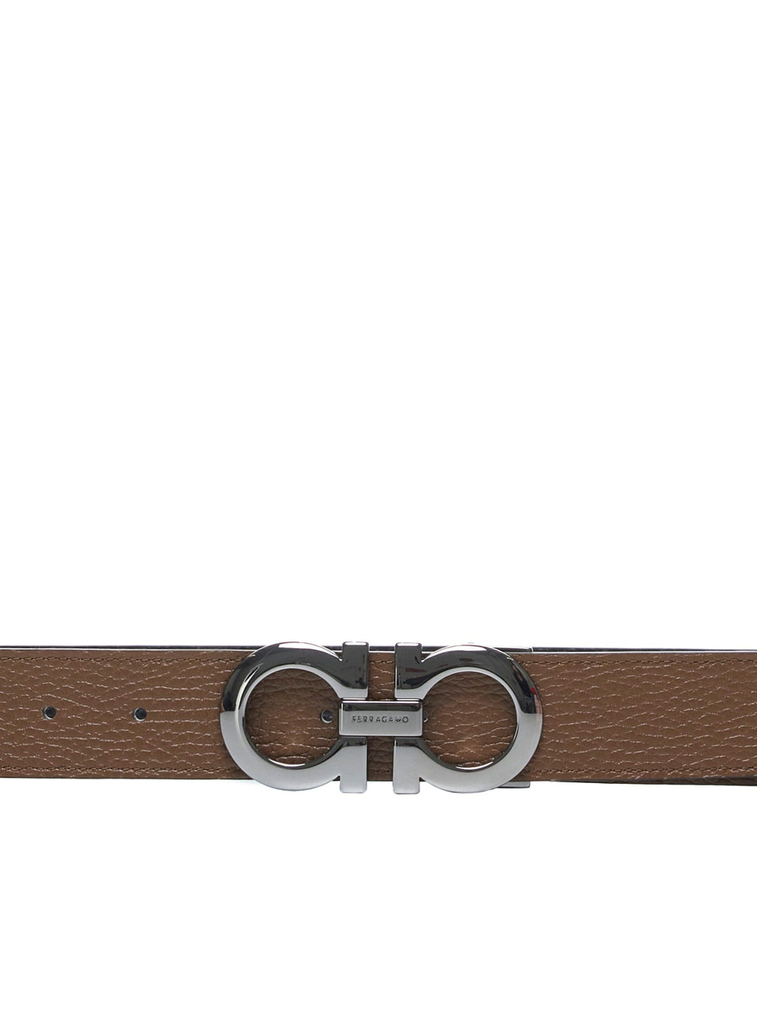 Ferragamo Men Gancini Reversible Leather Belt By Ferragamo