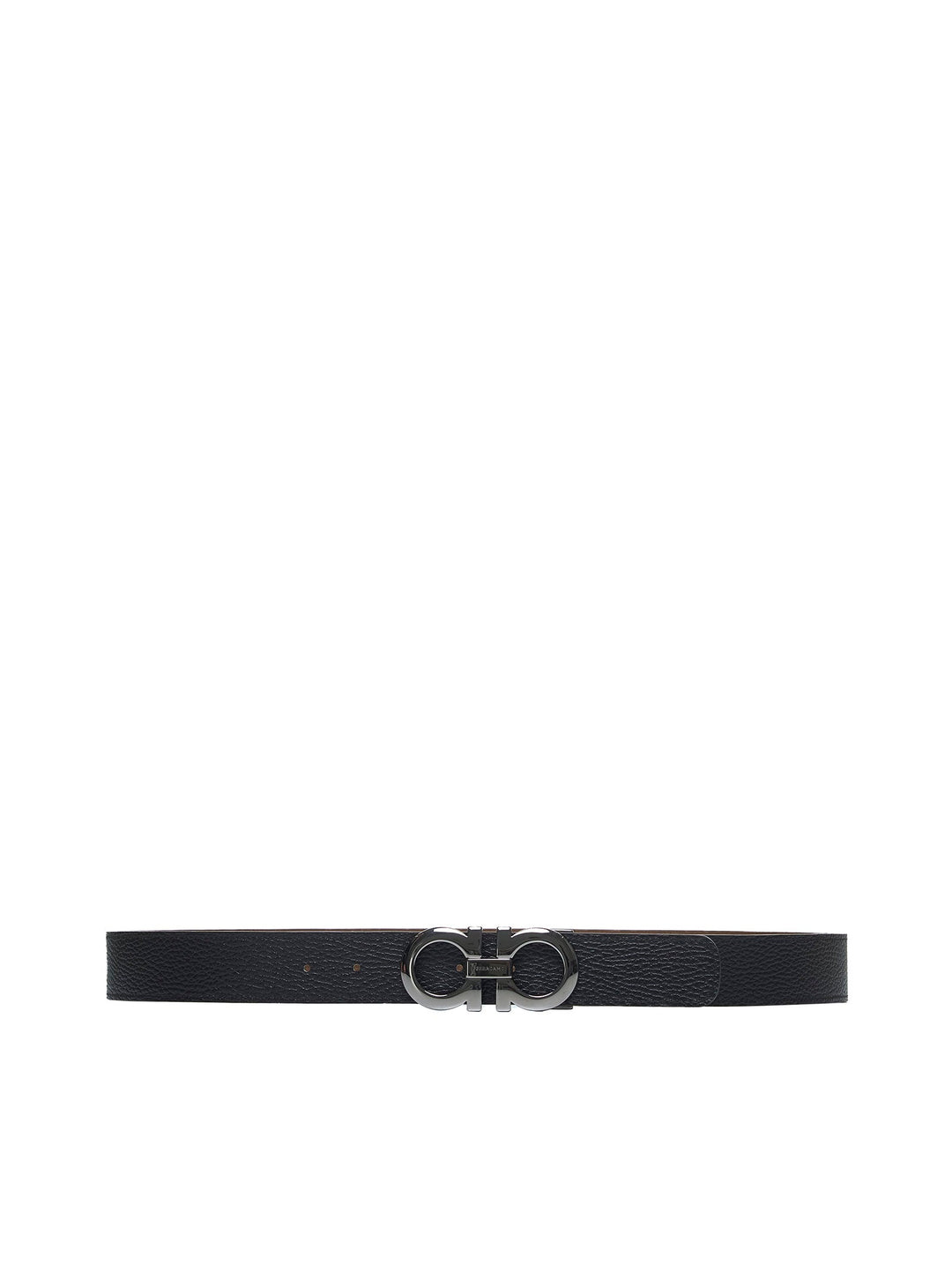 Ferragamo Men Gancini Reversible Leather Belt By Ferragamo