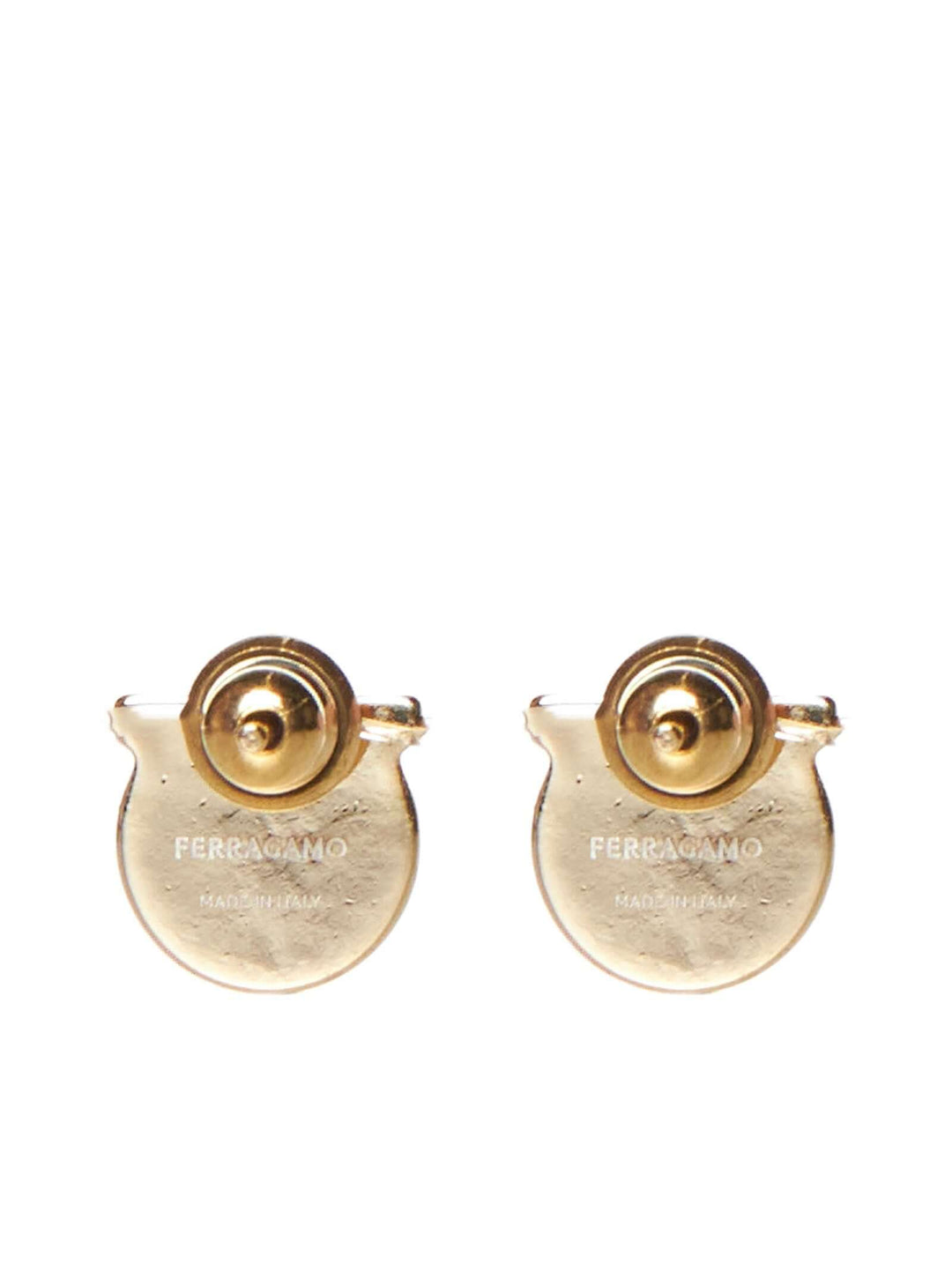 Ferragamo Women Gancini Pearl Earrings Ferragamo