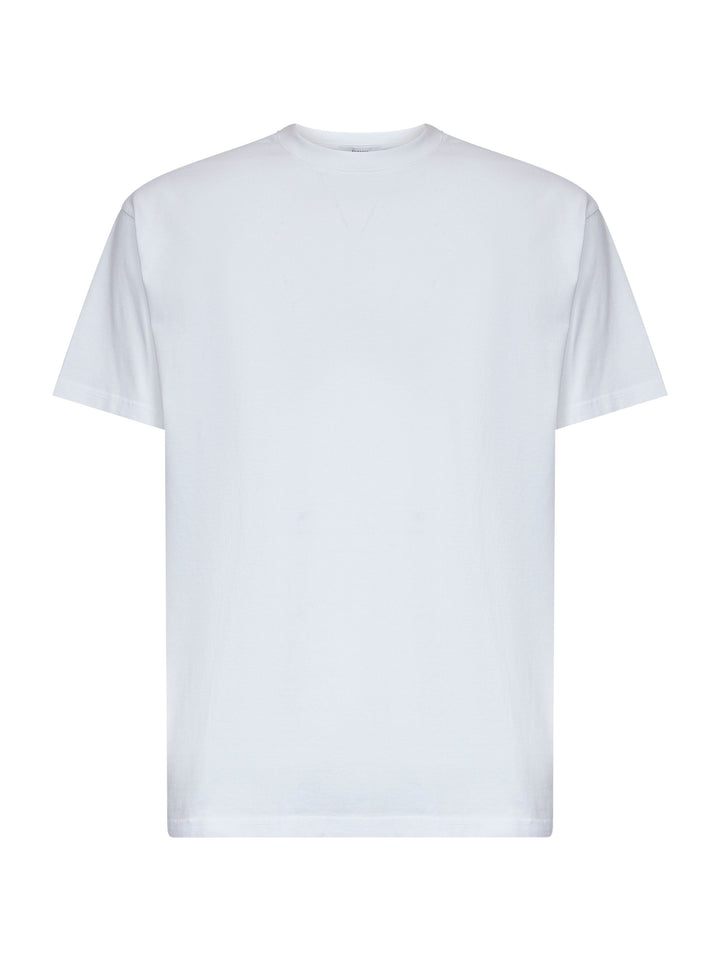 Givenchy Men White Cotton Jersey Crewneck T-Shirt