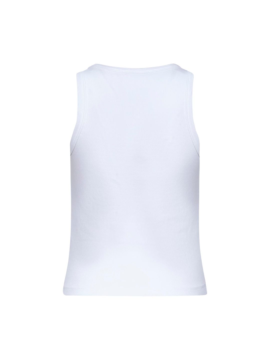 Givenchy Women White Givenchy Stamp Printed Cotton Tank Top