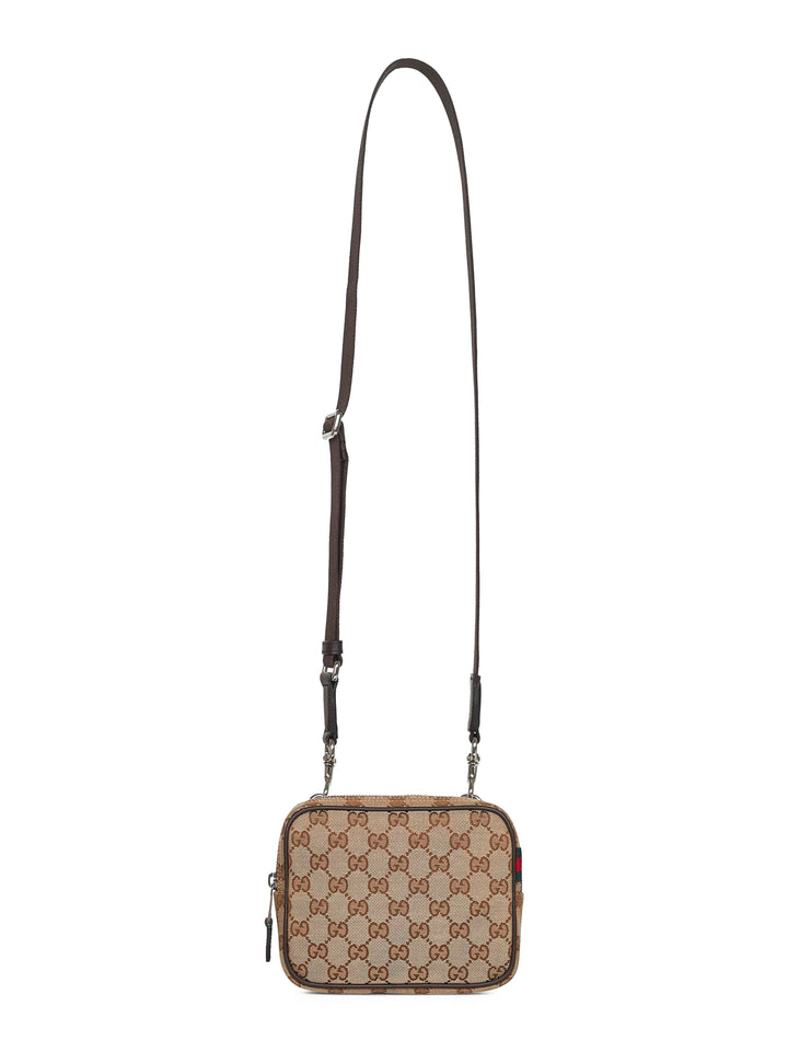 Gucci Men Beige Mini Crossbody Bag