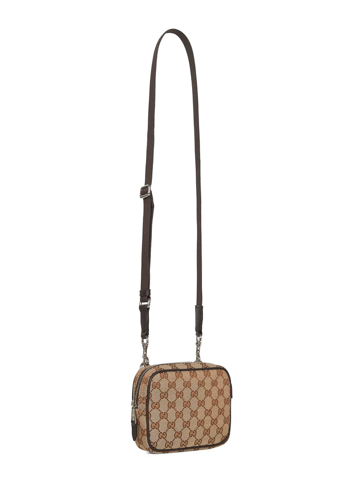 Gucci Men Beige Mini Crossbody Bag