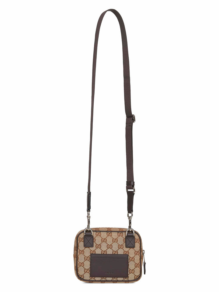 Gucci Men Beige Mini Crossbody Bag