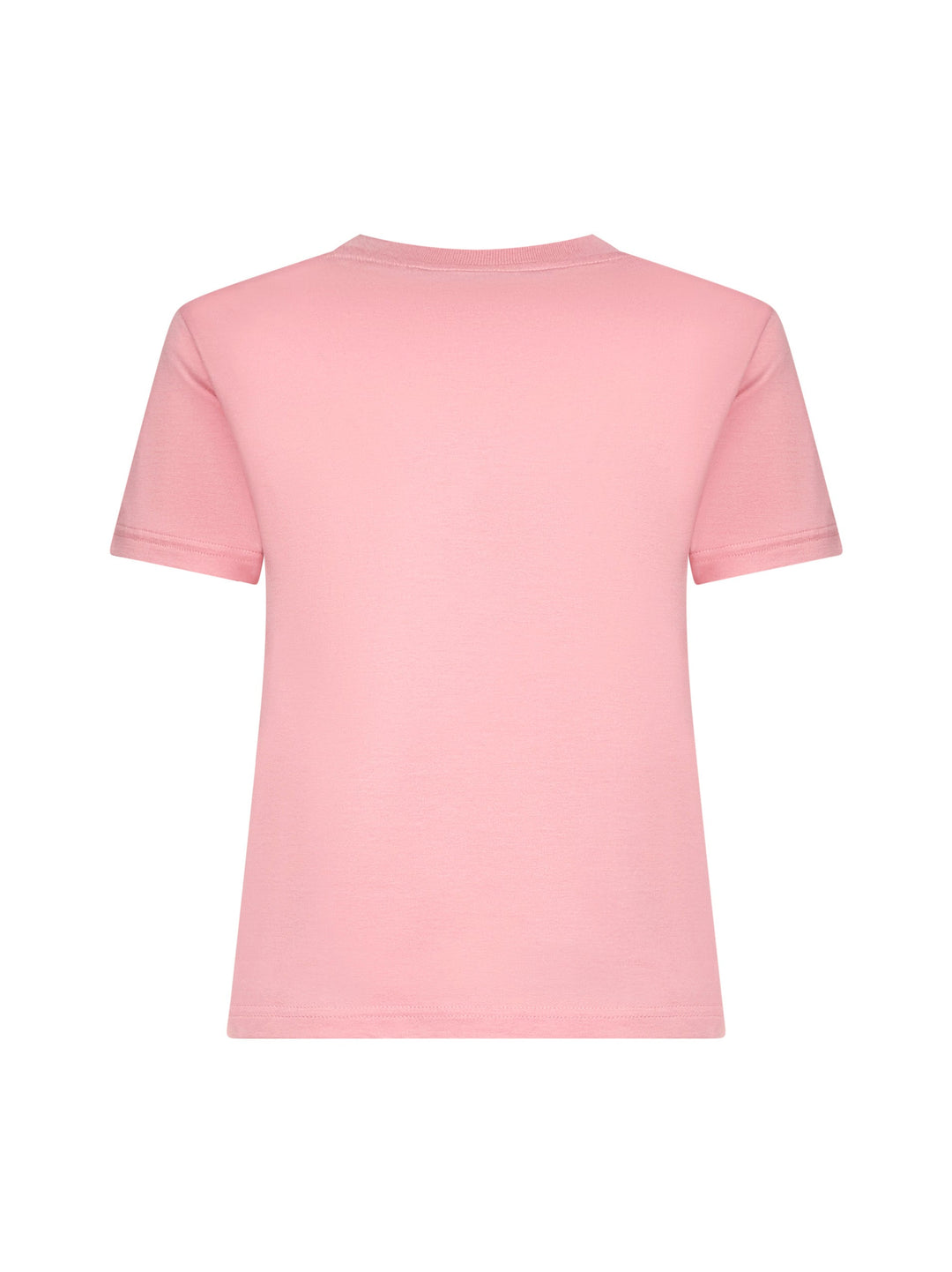 Gucci Women Pink Cotton Jersey Printed T-Shirt
