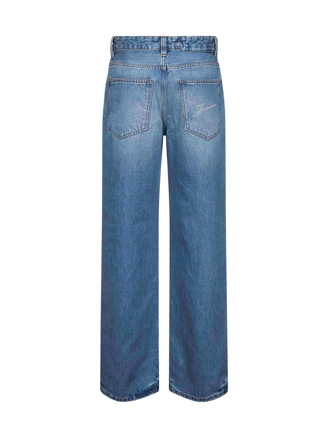 Jacquemus Women Light Blue The Wide De-Nîmes Denim Jeans