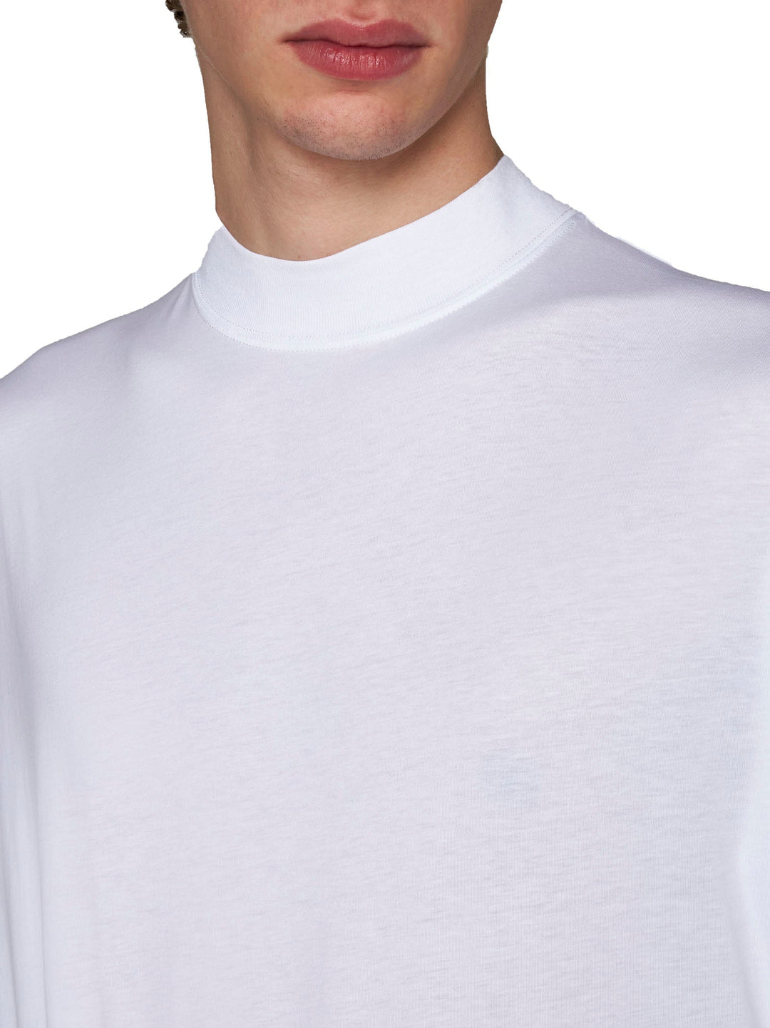 Jil Sander Men Short-Sleeved Cotton T-Shirt By Jil Sander