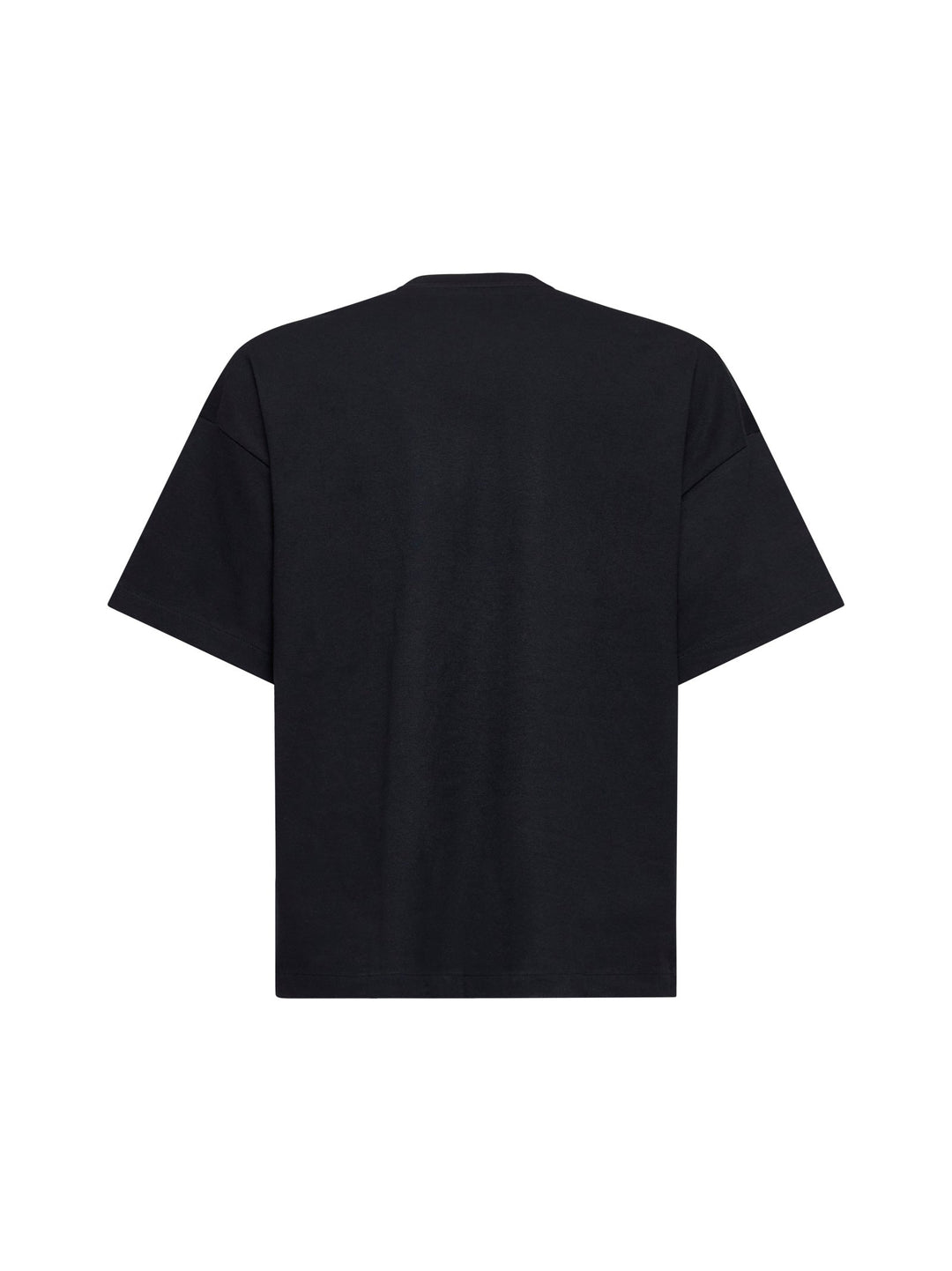 Jil Sander Men Black Printed Logo T-Shirt