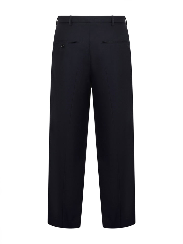 Marni Men Blue Tropical Wool Classic Trousers