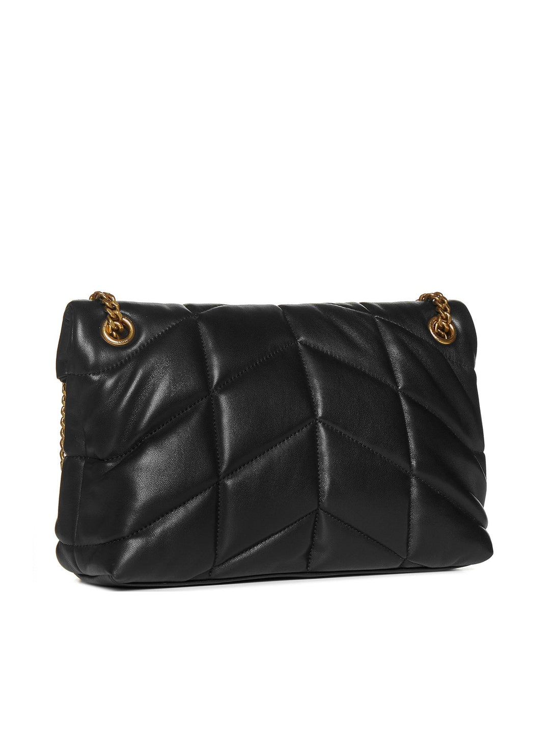 Saint Laurent Women Small Puffer In Quilted Nappa