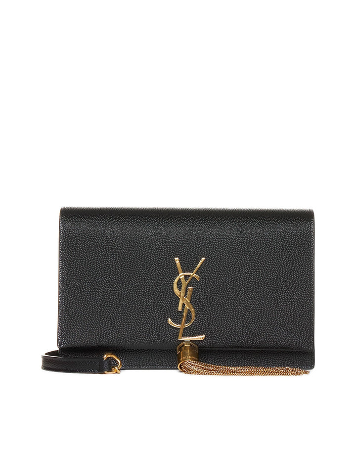 Saint Laurent Women Kate Leather Wallet On Chain Bag