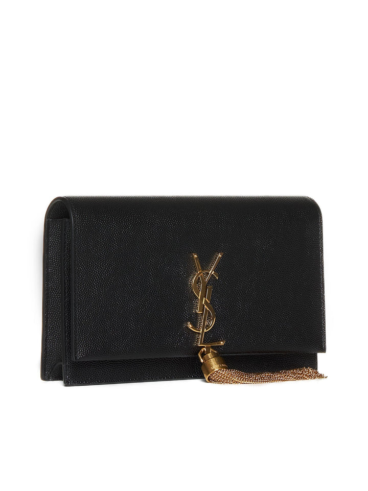 Saint Laurent Women Kate Leather Wallet On Chain Bag