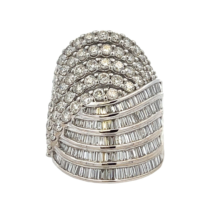 4.00ct Diamond Ring 10KT White Gold