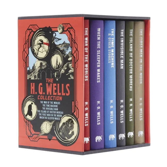 The H. G. Wells Collection: Deluxe 6-Book Hardcover Boxed Set - Boxed Set