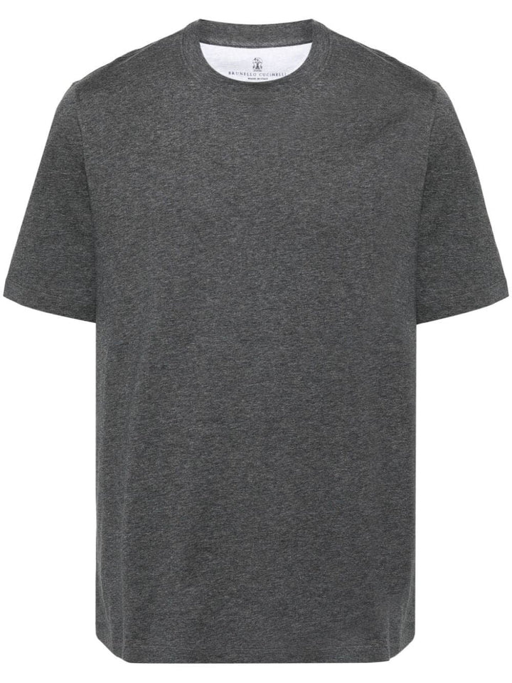 Brunello Cucinelli Men Crew-Neck T-Shirt