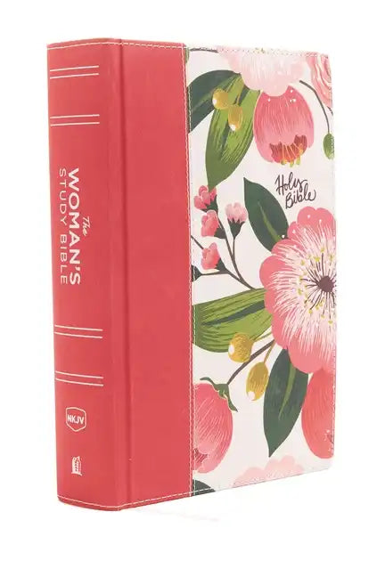 The NKJV, Woman's Study Bible, Fully Revised, Imitation Leather, Black/Burgundy, Full-Color: Receiving God's Truth for Balance, Hope, and Transformati - Hardcover