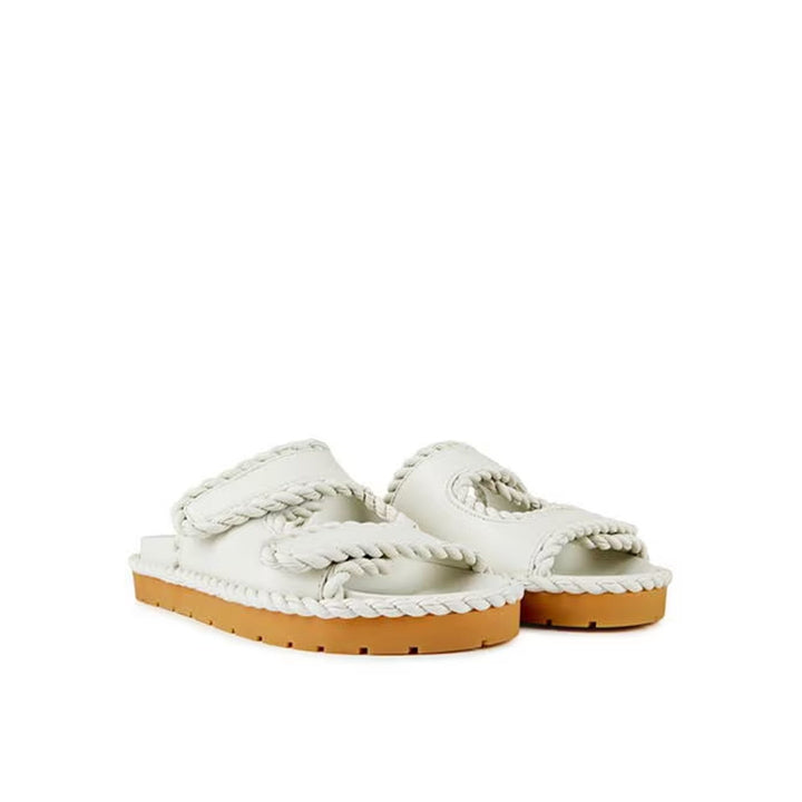 Bottega Veneta Jack Flat Mule Sandals Women