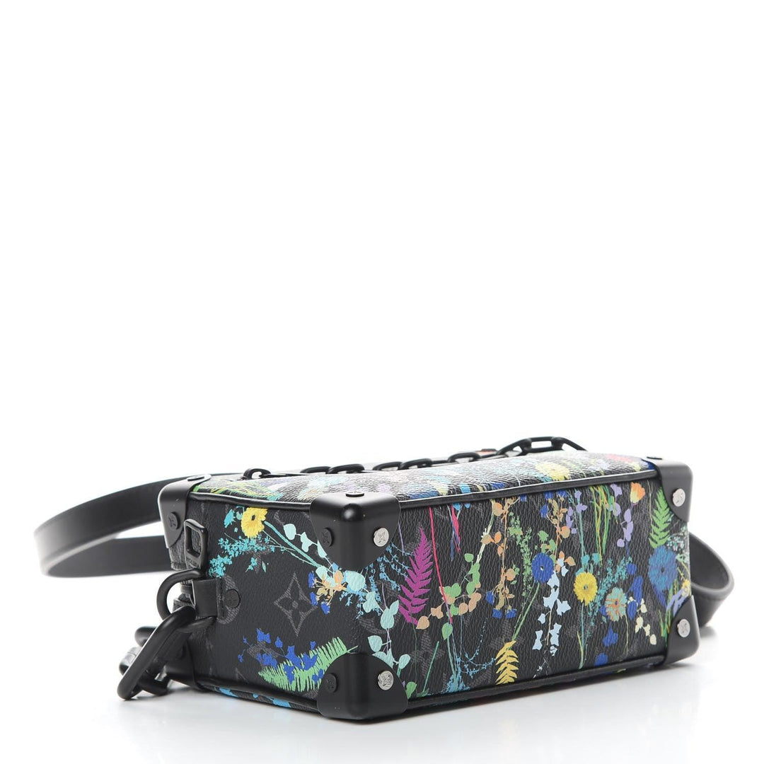 Louis Vuitton Monogram Eclipse Flower Print Mini Soft Trunk Women&
