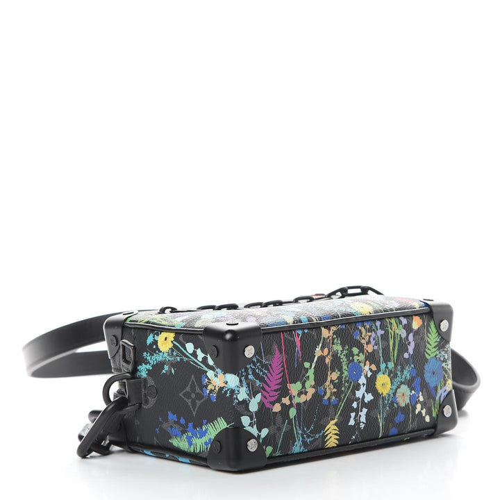 Louis Vuitton Monogram Eclipse Flower Print Mini Soft Trunk Women&