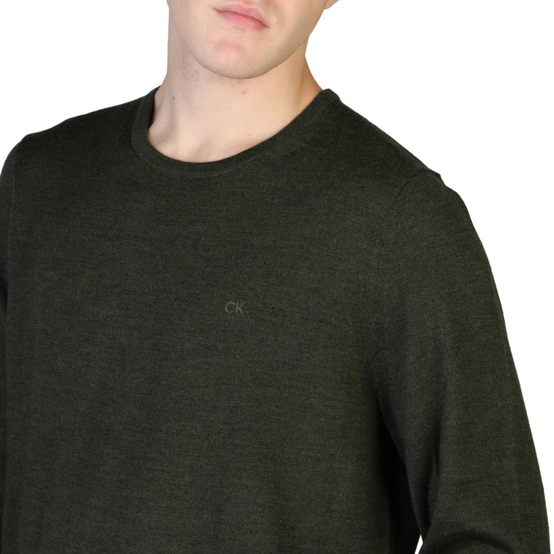 Calvin Klein men's green long sleeve Sweaters